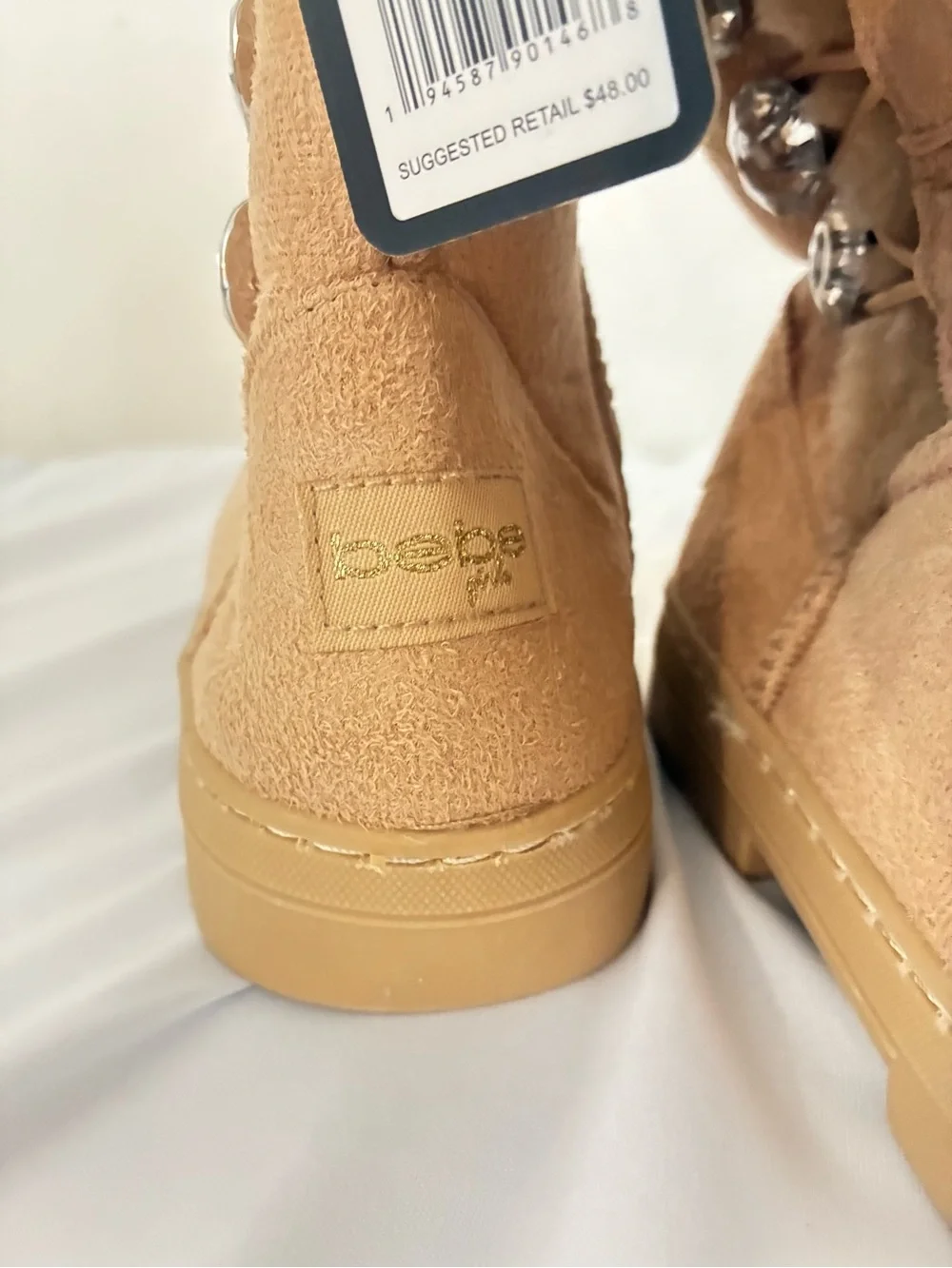 Bebe Girls Tan Winter Boots